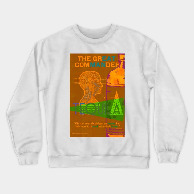 Vintage Temperance Poster Remix 7 Crewneck Sweatshirt by SABREart